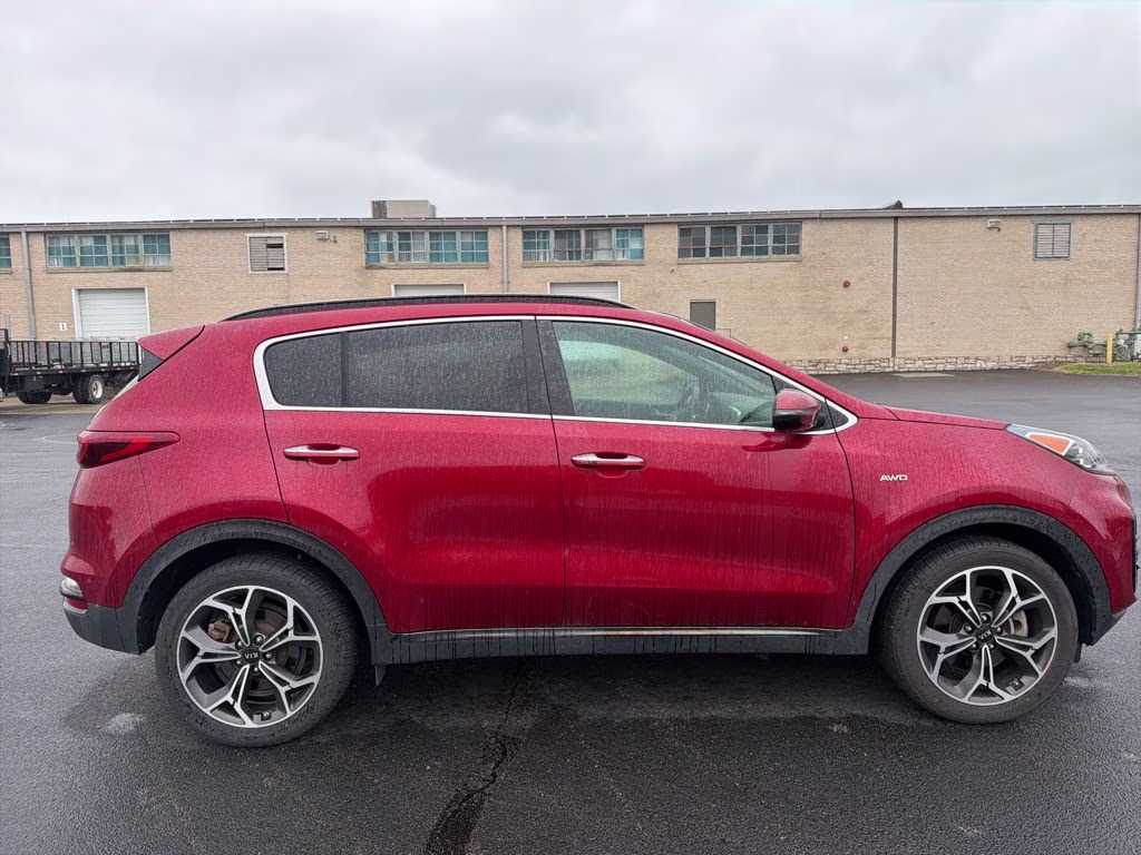 2020 Hyper Red Kia Sportage SX AWD SUV