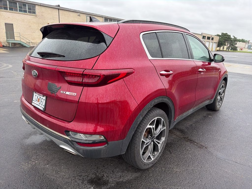 2020 Hyper Red Kia Sportage SX AWD SUV