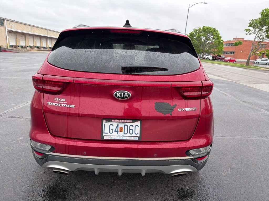 2020 Hyper Red Kia Sportage SX AWD SUV