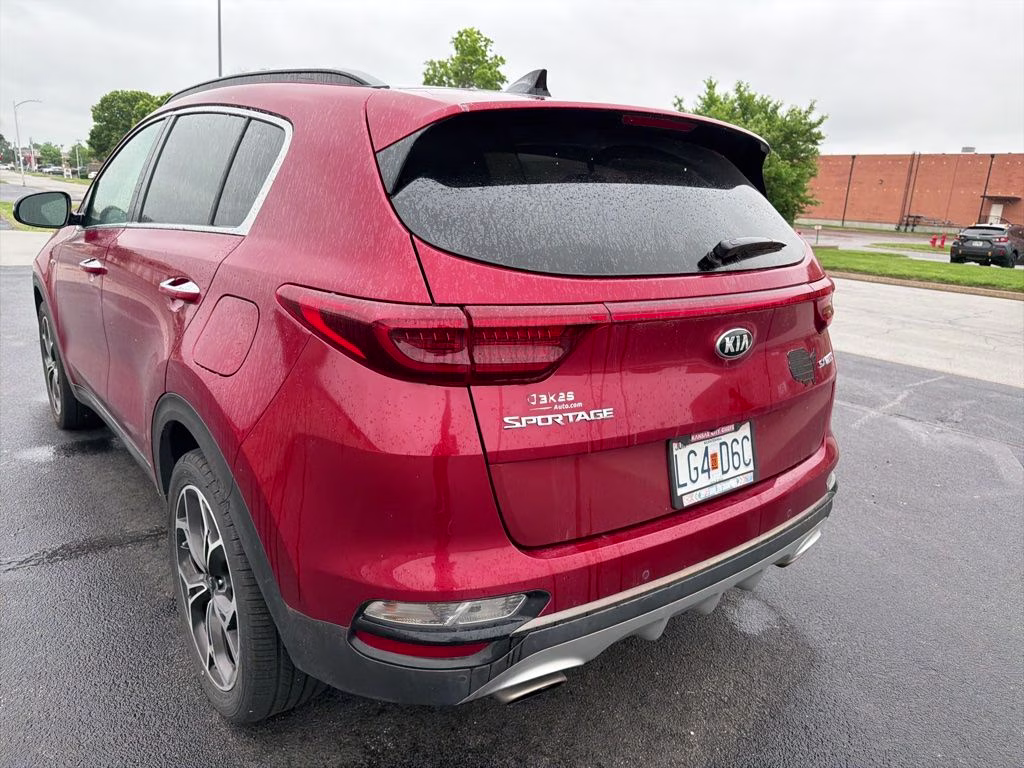 2020 Hyper Red Kia Sportage SX AWD SUV