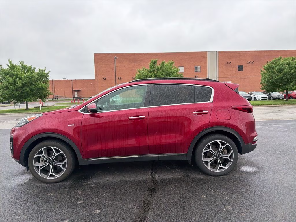 2020 Hyper Red Kia Sportage SX AWD SUV