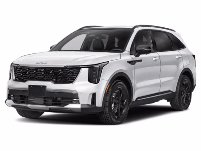 2026 Snow White Pearl Kia Sorento Hybrid X-Line SX Prestige AWD SUV