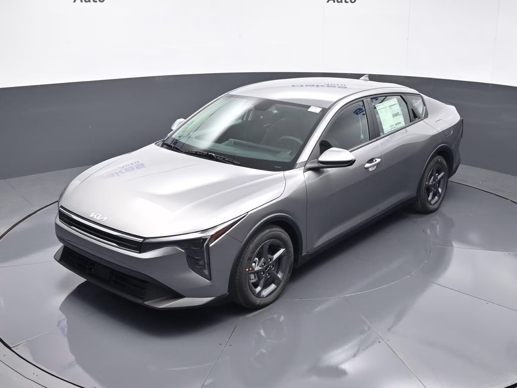 2026 Steel Gray Kia K4 LXS FWD Sedan