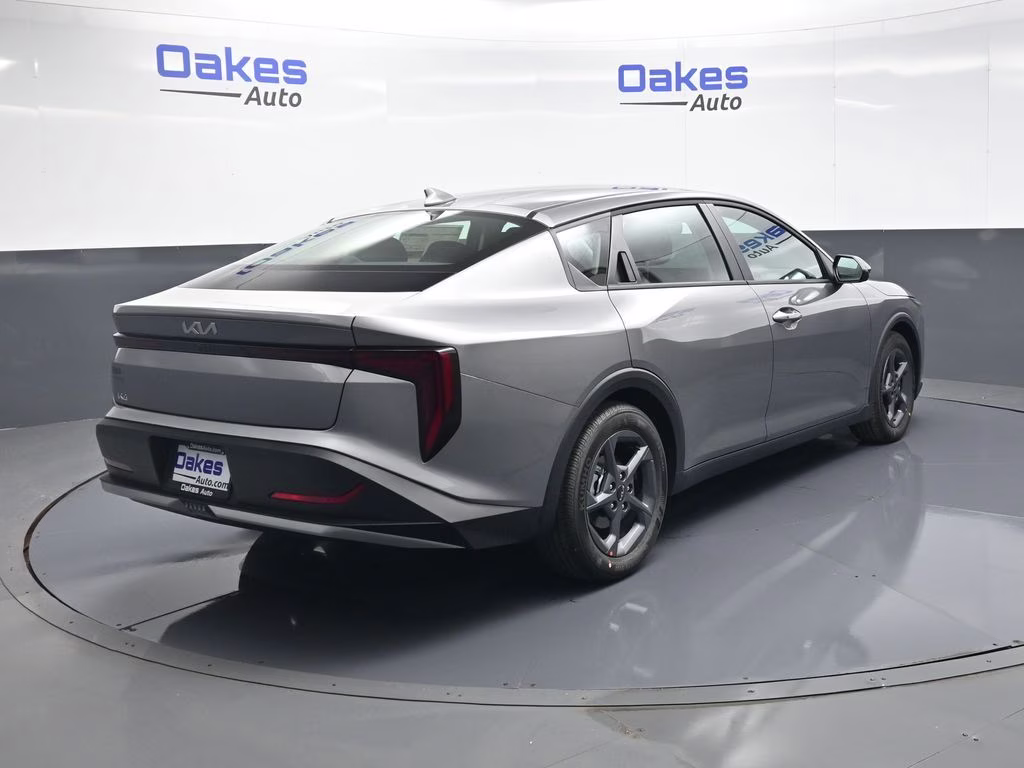 2026 Steel Gray Kia K4 LXS FWD Sedan