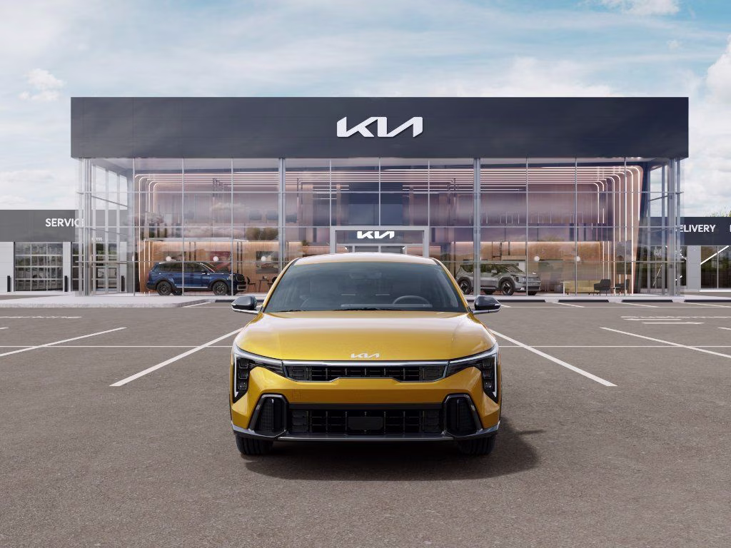2026 Sparkling Yellow Kia K4 GT-Line FWD Hatchback