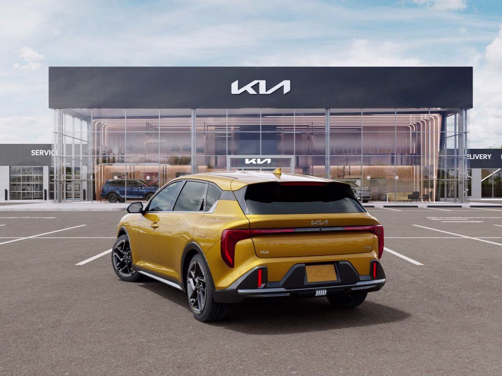 2026 Sparkling Yellow Kia K4 GT-Line FWD Hatchback