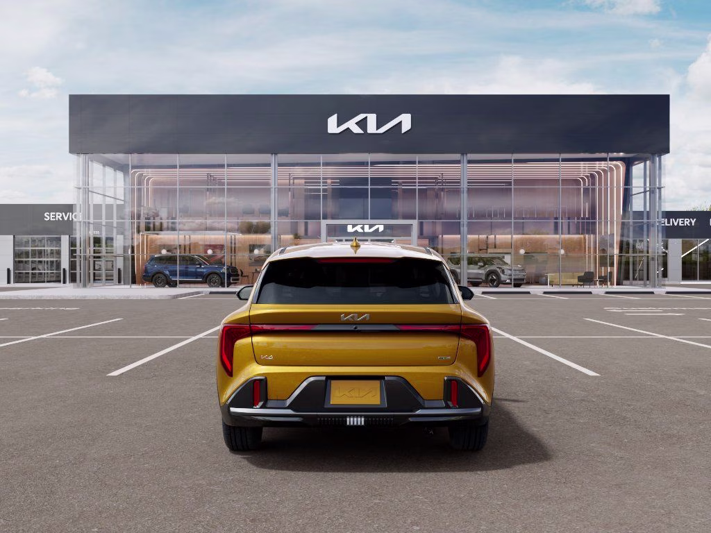2026 Sparkling Yellow Kia K4 GT-Line FWD Hatchback