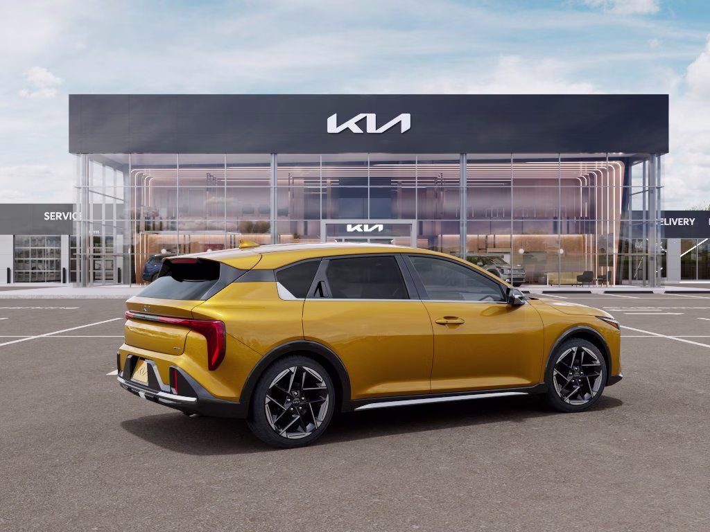 2026 Sparkling Yellow Kia K4 GT-Line FWD Hatchback