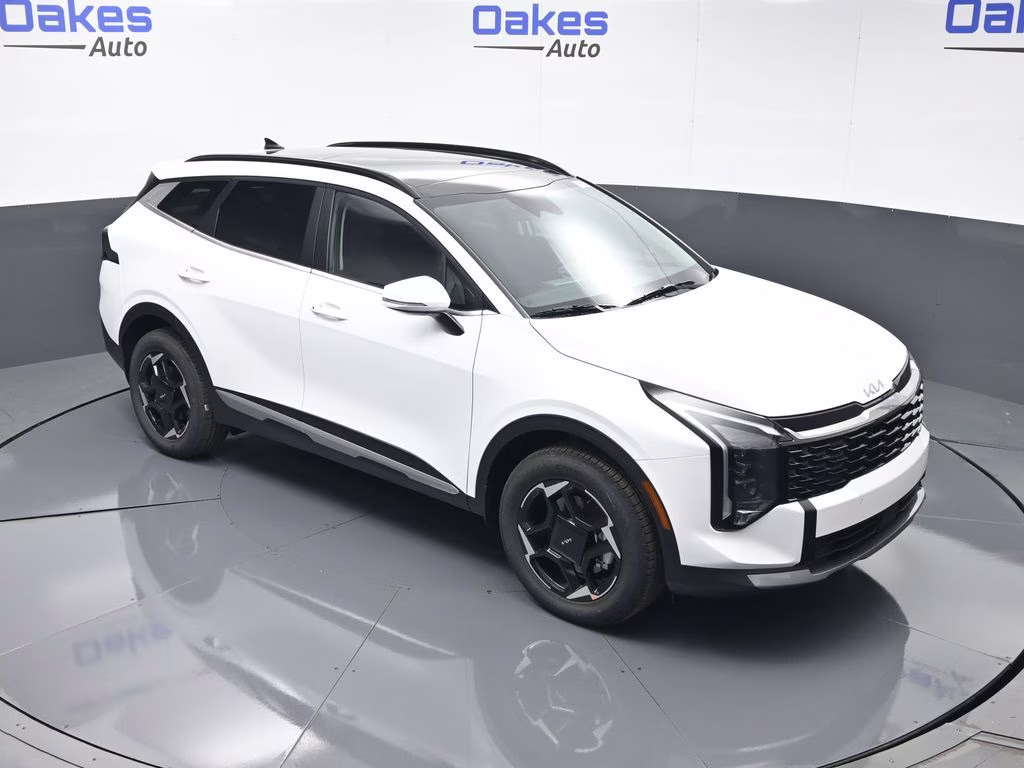 2026 Glacial White Pearl Kia Sportage EX AWD SUV