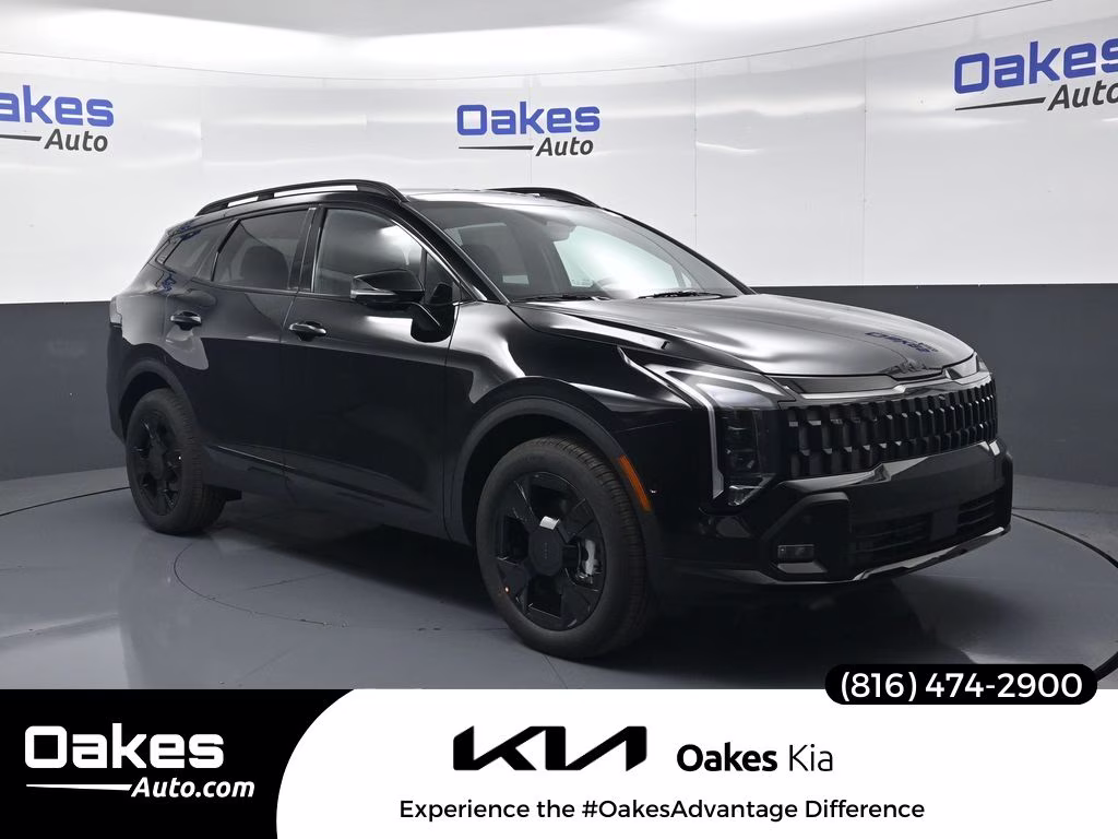 2026 Ebony Black Kia Sportage X-Line AWD SUV