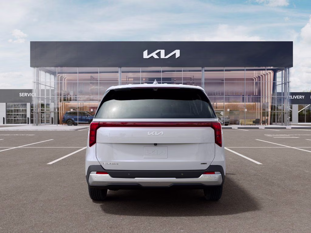 2026 Snow White Pearl Kia Carnival Hybrid EX FWD Van