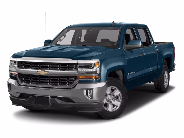 2017 Deep Ocean Blue Metallic Chevrolet Silverado 1500 LT 4X4 Truck