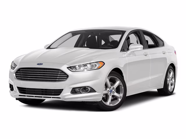 2016 Oxford White Ford Fusion S FWD Sedan