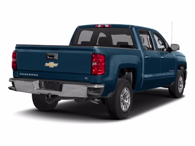 2017 Deep Ocean Blue Metallic Chevrolet Silverado 1500 LT 4X4 Truck