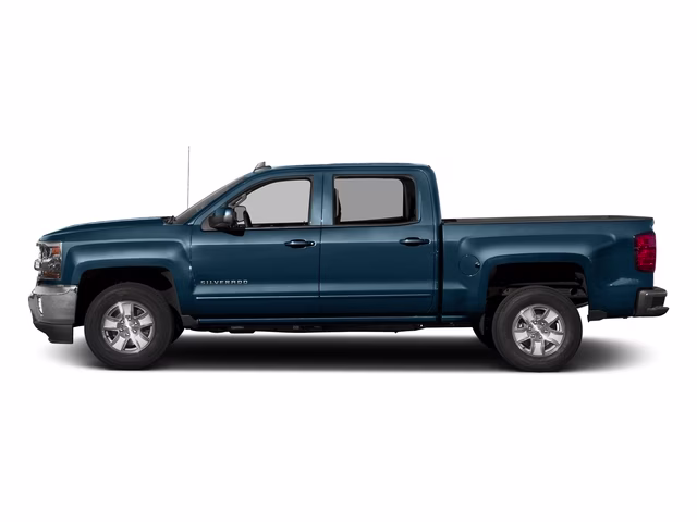 2017 Deep Ocean Blue Metallic Chevrolet Silverado 1500 LT 4X4 Truck