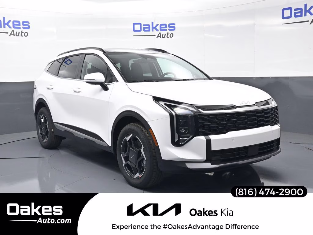 2026 Glacial White Pearl Kia Sportage EX SUV