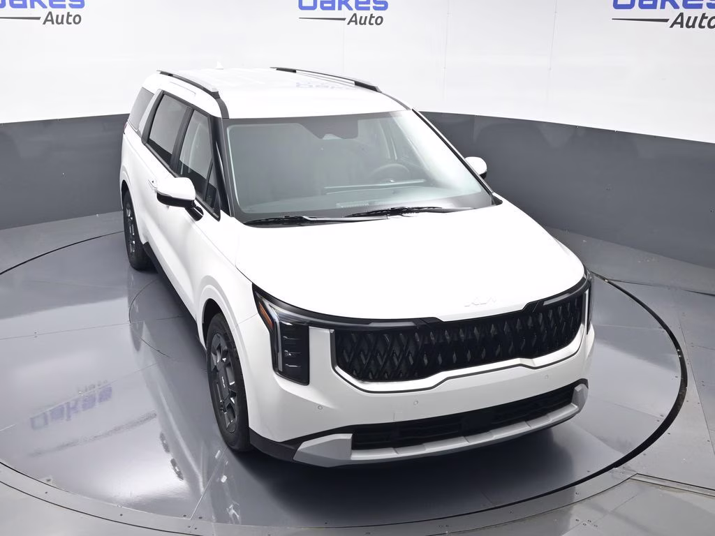 2026 Snow White Pearl Kia Carnival Hybrid EX FWD Van