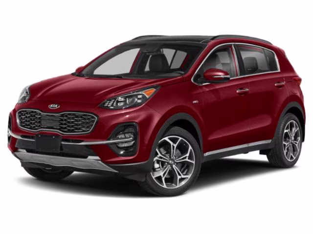 2020 Hyper Red Kia Sportage SX AWD SUV