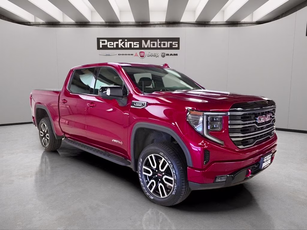 2025 Volcanic Red Tintcoat GMC Sierra 1500 AT4 4X4 Truck