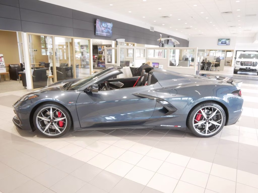 2021 Shadow Gray Metallic Chevrolet Corvette Stingray RWD Convertible