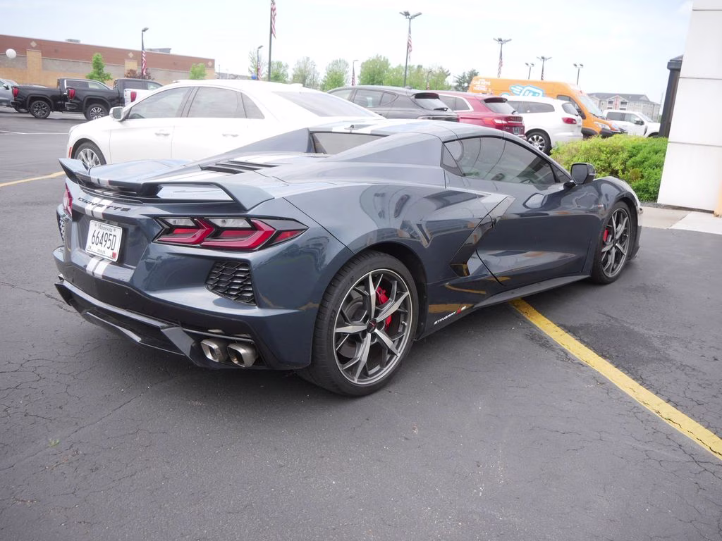 2021 Shadow Gray Metallic Chevrolet Corvette Stingray RWD Convertible