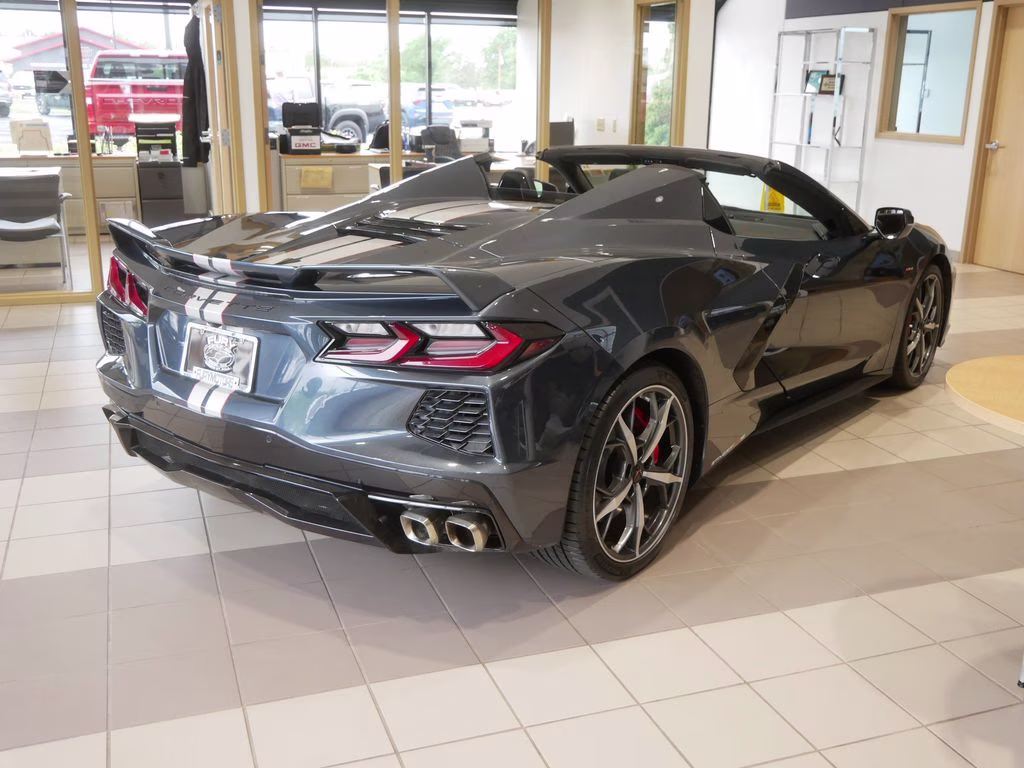 2021 Shadow Gray Metallic Chevrolet Corvette Stingray RWD Convertible