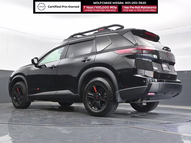 2025 Super Black Nissan Rogue Rock Creek AWD SUV