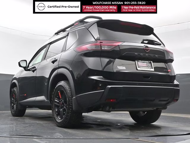 2025 Super Black Nissan Rogue Rock Creek AWD SUV