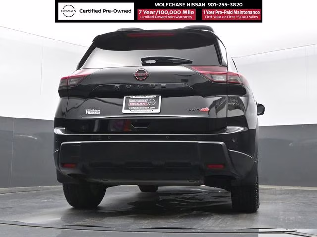 2025 Super Black Nissan Rogue Rock Creek AWD SUV