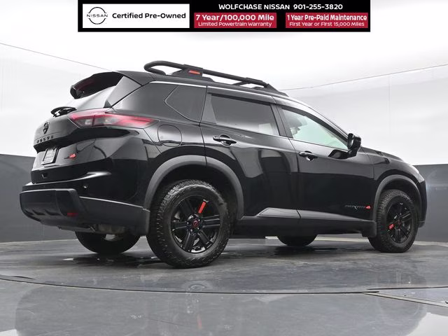 2025 Super Black Nissan Rogue Rock Creek AWD SUV