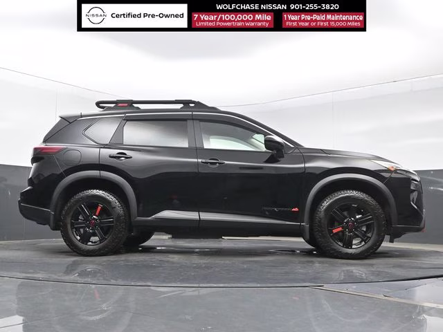 2025 Super Black Nissan Rogue Rock Creek AWD SUV
