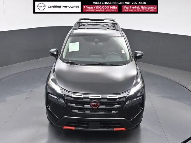 2025 Super Black Nissan Rogue Rock Creek AWD SUV