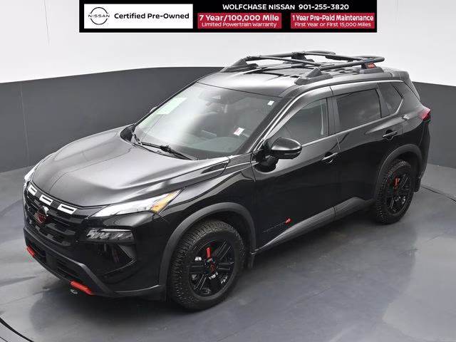 2025 Super Black Nissan Rogue Rock Creek AWD SUV