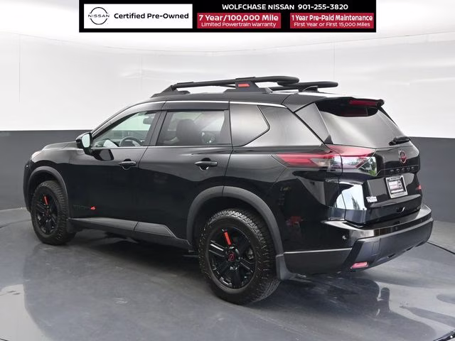 2025 Super Black Nissan Rogue Rock Creek AWD SUV