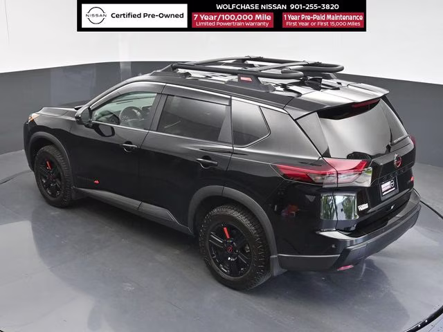 2025 Super Black Nissan Rogue Rock Creek AWD SUV