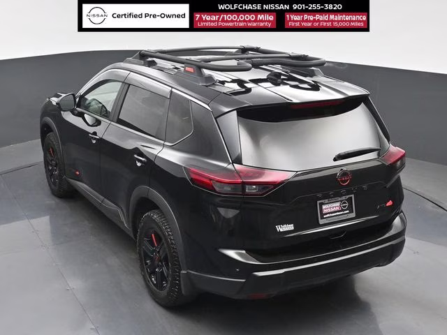 2025 Super Black Nissan Rogue Rock Creek AWD SUV