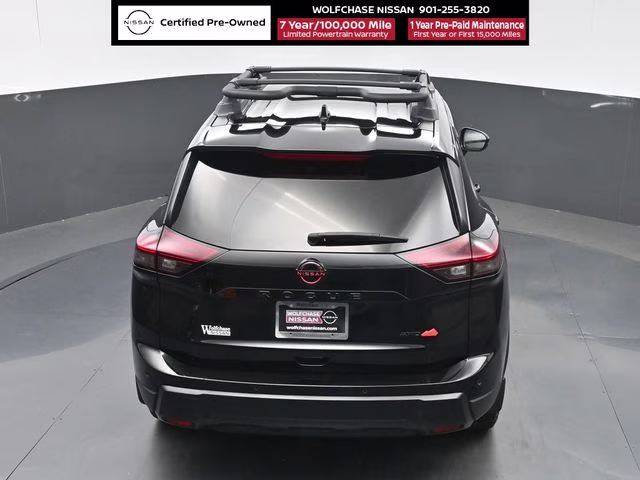 2025 Super Black Nissan Rogue Rock Creek AWD SUV