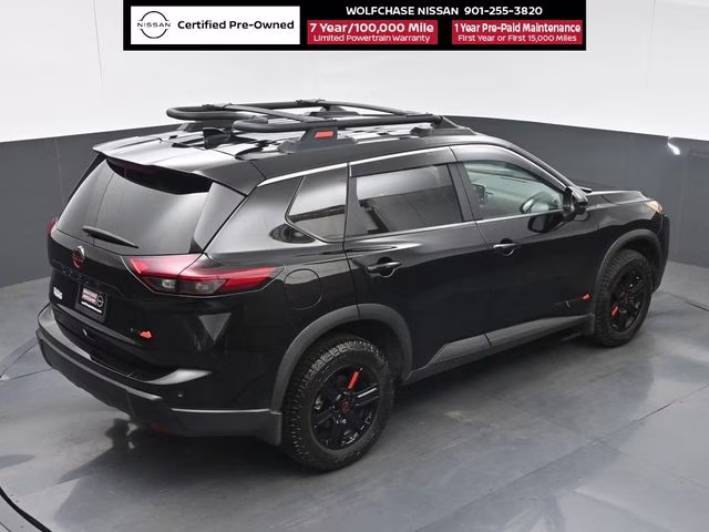 2025 Super Black Nissan Rogue Rock Creek AWD SUV