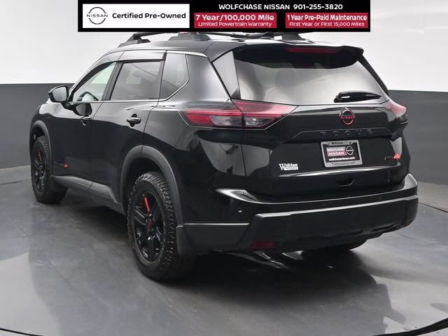 2025 Super Black Nissan Rogue Rock Creek AWD SUV