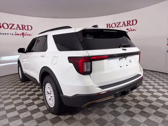 2026 White Metallic Ford Explorer Tremor 4X4 SUV