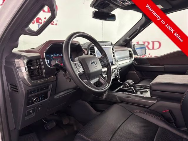 2023 Star White Metallic Tri-Coat Ford F-150 Lariat 4X4 Truck