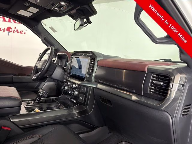 2023 Star White Metallic Tri-Coat Ford F-150 Lariat 4X4 Truck