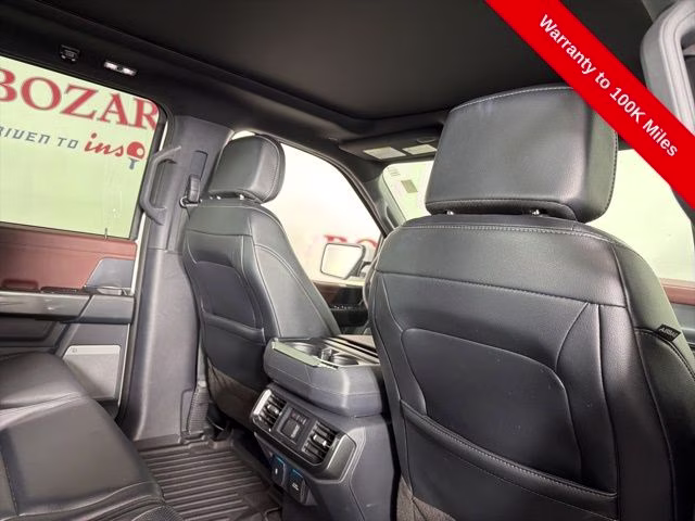 2023 Star White Metallic Tri-Coat Ford F-150 Lariat 4X4 Truck