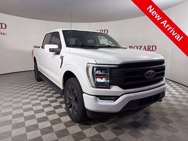 2023 White Metallic Ford F-150 Lariat 4X4 Truck