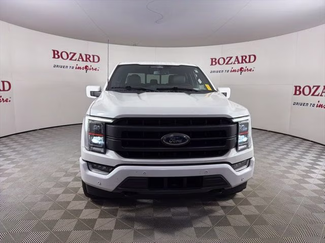 2023 White Metallic Ford F-150 Lariat 4X4 Truck