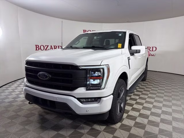 2023 White Metallic Ford F-150 Lariat 4X4 Truck