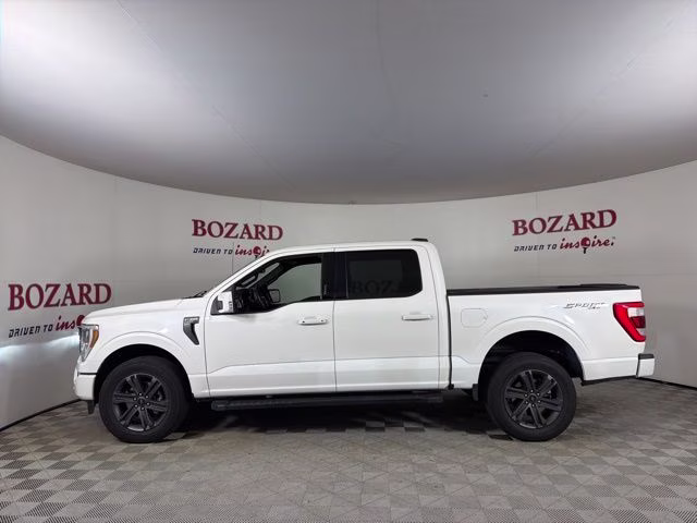 2023 White Metallic Ford F-150 Lariat 4X4 Truck