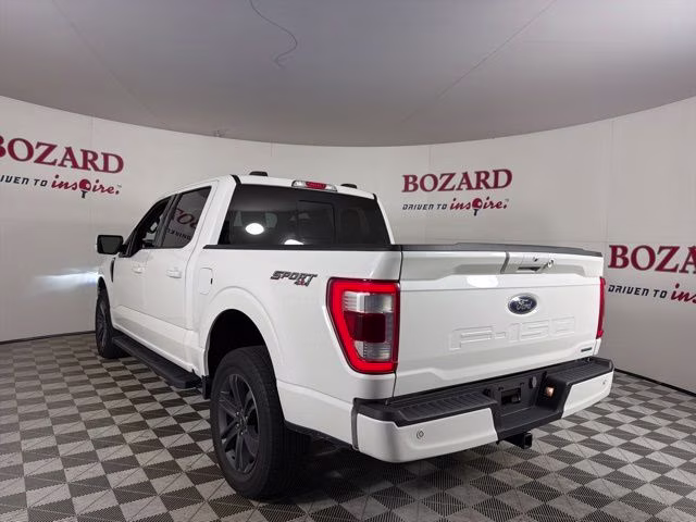 2023 White Metallic Ford F-150 Lariat 4X4 Truck