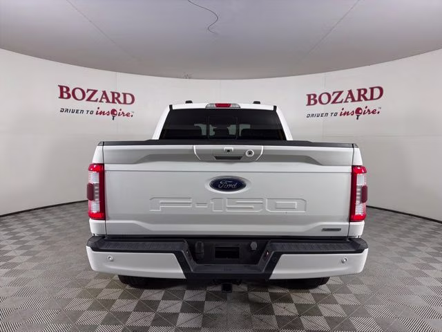 2023 White Metallic Ford F-150 Lariat 4X4 Truck
