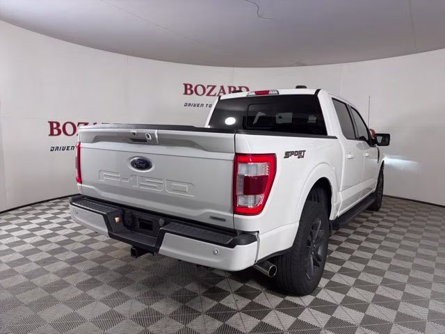 2023 White Metallic Ford F-150 Lariat 4X4 Truck